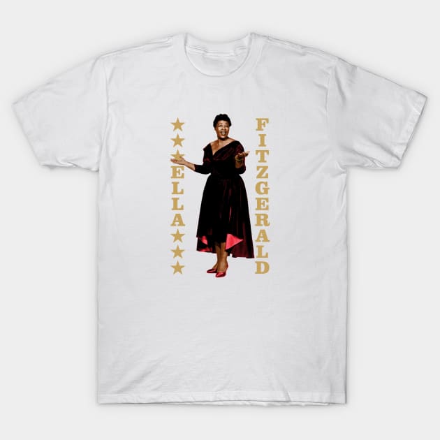 Ella Fitzgerald T-Shirt by PLAYDIGITAL2020